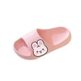 thumbnail image 2 of Eltusu Girls Slides Slippers, No Slip Summer Open Toe Comfort Kids Sandals Pink Size 1-1.5(Big Kids), 2 of 3