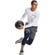 thumbnail image 3 of Leggings 3/4 Under Armour HeatGear para Hombre, Azul Marino, 3 of 5