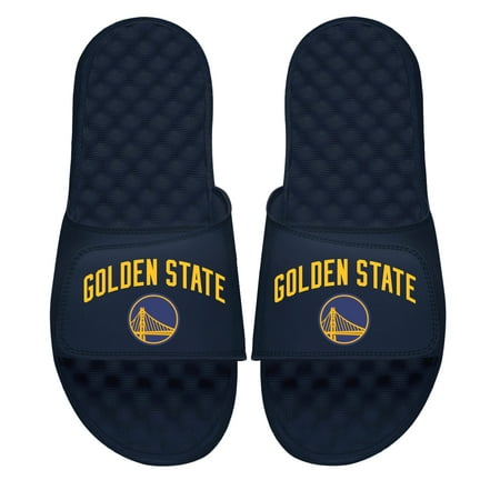 

Men s ISlide Navy Golden State Warriors Logo Statement Slide Sandals