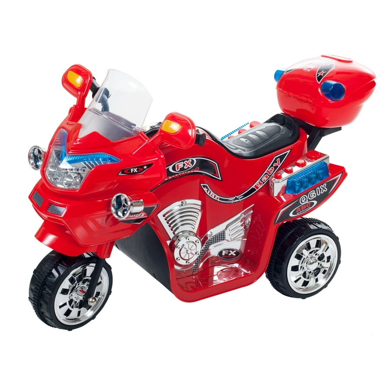 Lil Rider Lil' Rider Flaming Chopper Wild Child Motorcycle Ride on Battery  Operated Bike for Kids 2 - 5