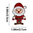 thumbnail image 3 of Ganfancp Christmas Themed Pin Insignias para Ropa Festiva Accesorios de Vacaciones con Cierre Seguro Fácil de Colocar Adecuado para El Uso Diario y Celebraciones Rebajas Flash Deals 1X Broche de Navi, 3 of 7