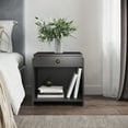 thumbnail image 3 of Boyd Sleep Sydney Single Drawer Nightstand, Black, 3 of 8