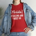 thumbnail image 7 of Florida Is Calling and I Must Go Shirt, Beach Vacation Tee, Vacay - ID: 484, 7 of 7
