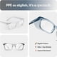 thumbnail image 5 of Gafas de seguridad Stoggles Rectangle Z87.1 certificadas con lentes de bloqueo de luz azul y rayos UV, 5 of 7