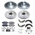 thumbnail image 3 of PowerStop Front and Rear Z23 Evolution Sport Brake Pad Rotor Drum and Shoe Kit Fits: FORD MAZDA Select Models K15152DK, 3 of 10