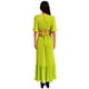 thumbnail image 3 of Vestido plisado Roman Fashion /Juvenil, 738 (Lima) verde lima G Roman Fashion V-FOL-738-LIMA, 3 of 6