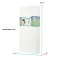 thumbnail image 4 of evolur Sleep Comfort Plus Classic 150 Crib & Toddler Innerspring Mattress, 4 of 13