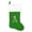 A, variant on 18.5" Letter Embroidered Christmas Stocking Pendant, Green Velvet with White Super Soft Plush Cuff Embroidered Xmas Stockings Classic Personalized Stocking Decorations for Family Holiday Season Decor