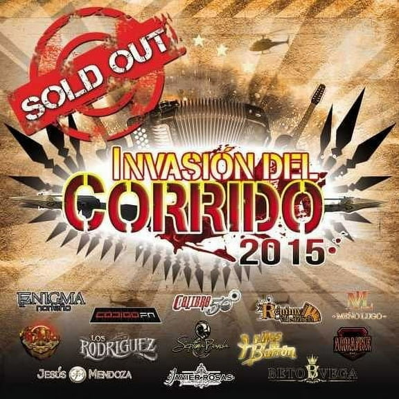 Various Artists - Invasion Del Corrido 2015 Sold Out - Music & Performance - CD
