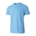 thumbnail image 2 of Ma Croix Mens Crew Neck T Shirt Solid Short Sleeve Tee S-5XL Big and Tall, 2 of 4