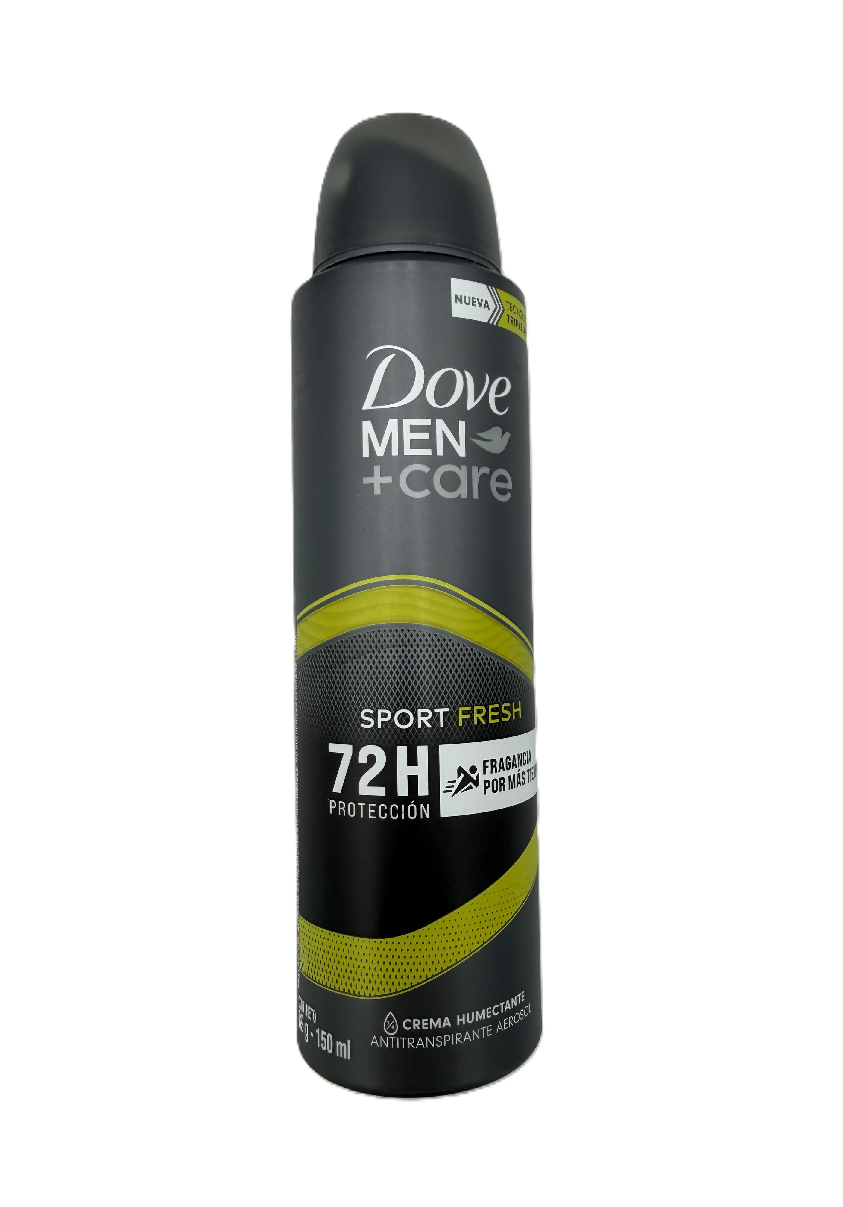 Pack of 7 Dove Men 72hr. Protection 150ml Each