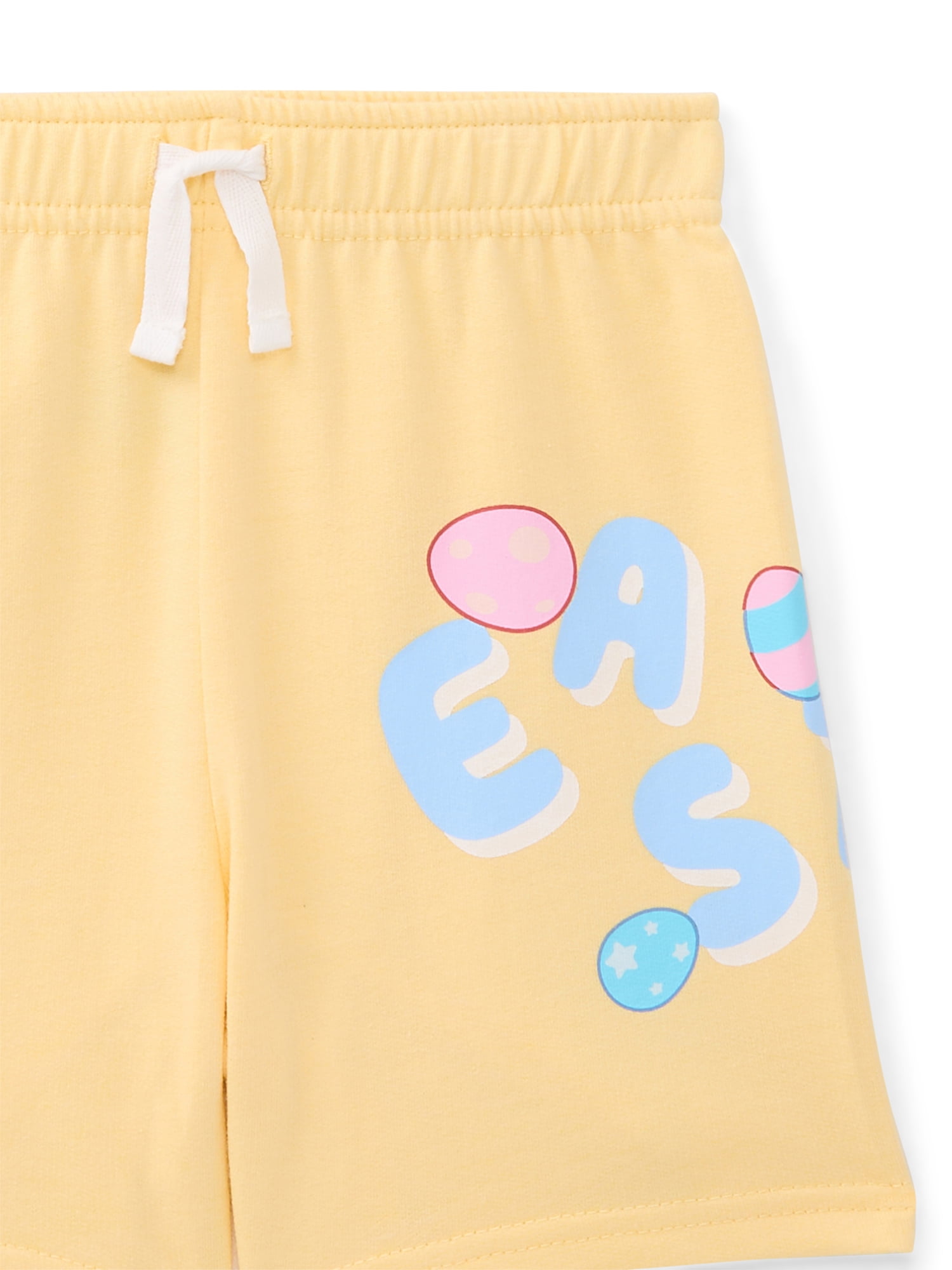 Bluey Toddler Easter Graphic Tee and Shorts Set, 2-Piece, Sizes 12M-5T