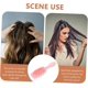 thumbnail image 4 of Cepillo masajeador del cuero cabelludo con mango largo ergonómico para eliminar la caspa y lavar el cabello – Rosa, 4 of 5