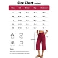 thumbnail image 4 of Airmenty Women Pants Wide Leg Pants Loose Casual Trousers Business Work Casual Pants with Pockets, 4 of 7