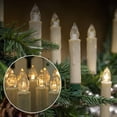 thumbnail image 2 of 20 velas LED, mando a distancia y pilas, velas regulables sin llama Ormromra LL-1416, 2 of 6