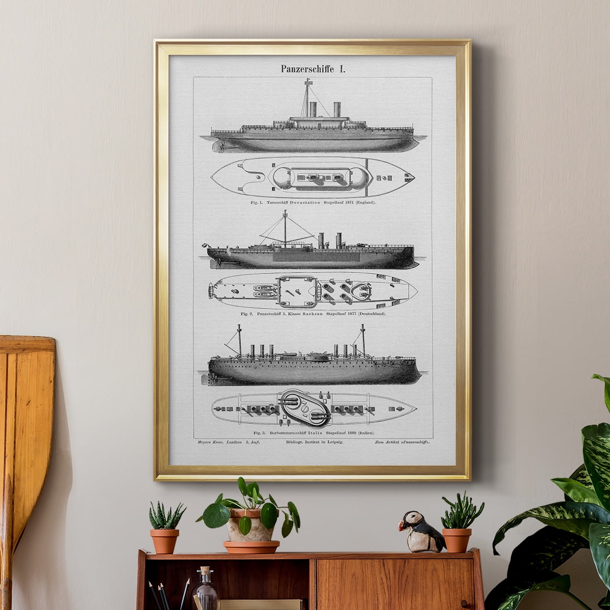 Industrial Ship Premium Classic Framed Print - Ready to Hang