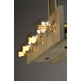 thumbnail image 3 of 25247WWDAB-Maxim Lighting-Plank-Eight Light Pendant-9 Inches wide by 6 inches high, 3 of 9