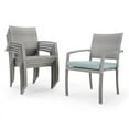 thumbnail image 2 of RST Brands Portofino 7-piece Aluminum and Wicker Outdoor Dining Set in Spa, 2 of 8