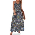 thumbnail image 1 of Robe Sans Manches en Céramique Persane Design 10, Robe de Soirée de Luxe pour Femme, Robe d'Été pour Femme 2024, 1 of 4