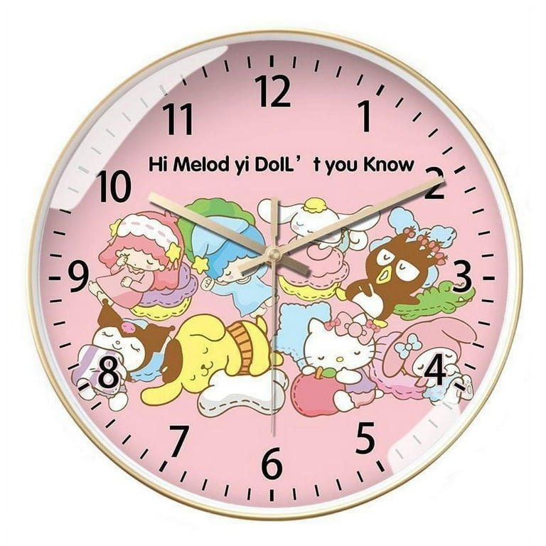 SANRIO CHARACTERS 掛時計 Sanrio Characters Wall Clock – JapanLA