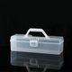 thumbnail image 5 of CAJA DE ALMACENAMIENTO DE TARJETAS DE INTERCAMBIO, Organizador de Tarjetas de Juego Transparente para la Oficina en Casa, 5 of 7
