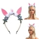 thumbnail image 5 of Easter Diadema de Pascua Bunnys Ear Diadema Bunnys Hairband Conejo Diadema Spa Diadema, 5 of 5