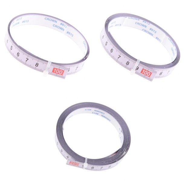 Cinta métrica autoadhesiva de 3 piezas para ingletadora para de trabajo, mesas de , maquinaria, escritorios, encimeras, , pa Zulema Cintas métricas autoadhesivas