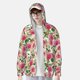 thumbnail image 2 of Balery Rose Flowers Sudadera ligera de manga larga con capucha y protección solar UPF 50+ para hombre y mujer, ideal para pesca y running-Large, 2 of 7