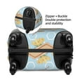 thumbnail image 4 of Lsque Cute Gnome Bee Collects Honey Printed Luggage Cover, Travel Luggage Protector,Scratch and Dirt Resistant, Fits 18-32 Inch Luggage - Medium, 4 of 9