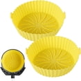 thumbnail image 1 of Pot en Silicone pour Friteuse à Air Chaud Réutilisable Coloré pour Four à Friteuse à Air et Micro-Ondes, 1 of 10