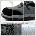 thumbnail image 2 of Safety Trainers Men Steel Toe Cap Trainers Lightweight Safety Shoes Women Work Boots Non-Slip Industrial Breathable, 2 of 7