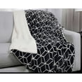 thumbnail image 2 of Life comfort - The Ultimate Throw Blanket - Faux Fur Dark Grey. Dimension 60" x 70", 2 of 3