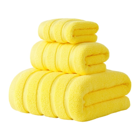Lot de 3 Serviettes de Bain en Microfibre – Grandes Serviettes de Douche Absorbantes, à Séchage Rapide et Résistantes au Boulochage – Essentiels de Salle de Bain Moelleux et Durables