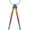 Colorful, variant on 3D Drum Sticks Music Charm Pendant Necklace Drumsticks for Ashes Stainless Steel Rock Drummer Music Keepsake Urn Necklace