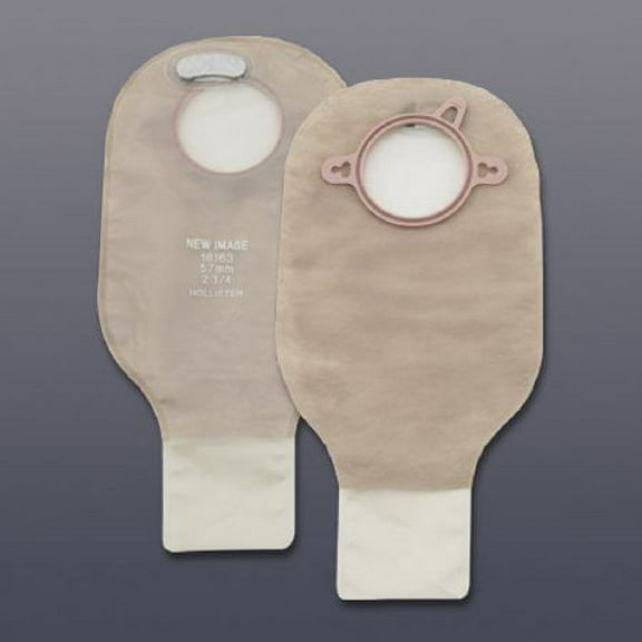 New Image Filtered Ostomy Pouch Two-Piece System 12 Inch Length Drainable, 18164 - Box of 10