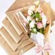thumbnail image 5 of Paquete de 100 Fundas de Flores para Ramo, Bolsa de Papel de Regalo de Flores de 14 X 22 Pulgadas, Papel de Flores Kraft Frontal Transparente, 5 of 5
