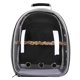 thumbnail image 1 of Jaula para pájaros, mochila transpirable para exteriores, bolsa de transporte para loros Negro, 1 of 6