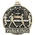 thumbnail image 2 of Walking Medals, 2" Gold Diecast Walking Medal Award 50 Pack, 2 of 2