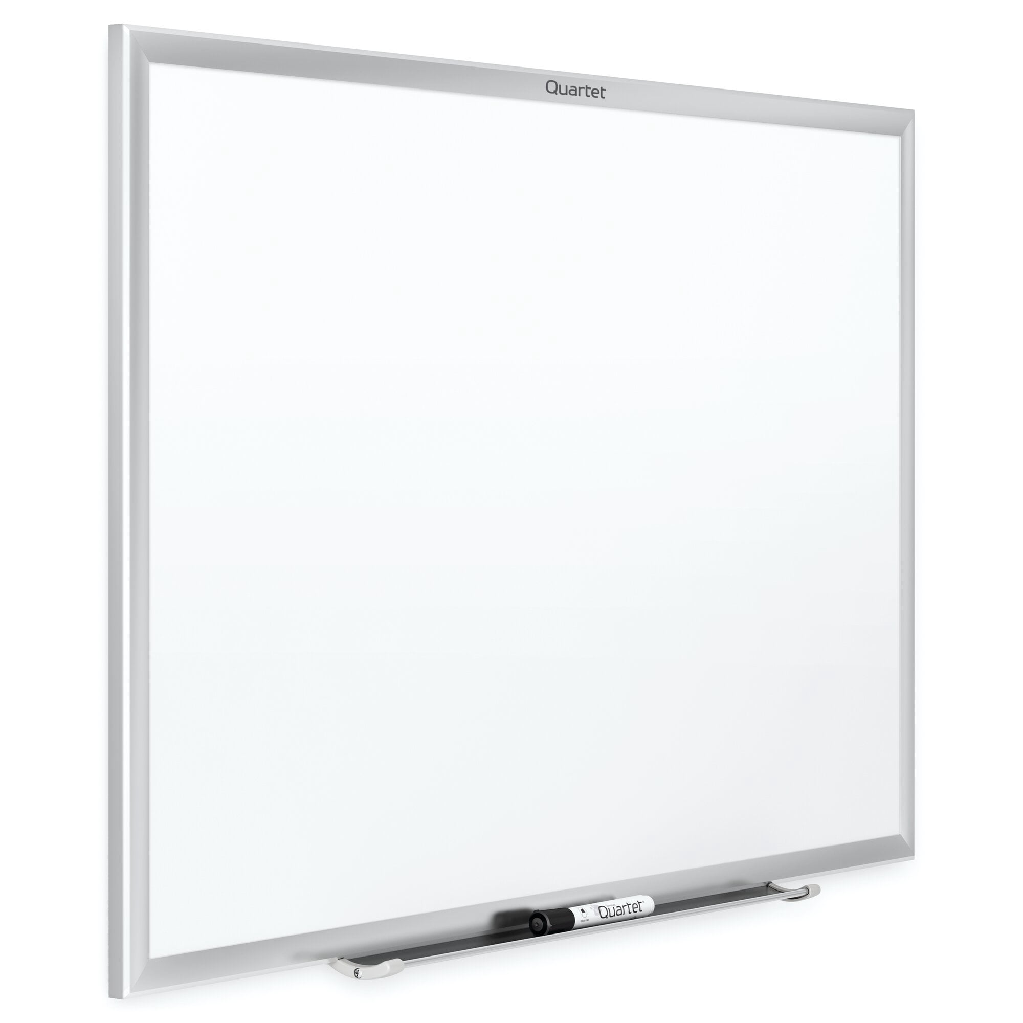 Quartet SM533 Classic Series Nano-Clean 36 x 24 Dry Erase Board - White Surface/Silver Aluminum Frame