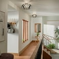 thumbnail image 2 of 52588PN Kichler Lighting Cecil - 4 Light Flush Mount-10.5 Inches Tall and 17.75 Inches Wide-Polished Nickel Finish, 2 of 7