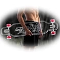 thumbnail image 2 of GHOST BOARDS Clear Acrylic 40" Longboards Skateboard with Light up LED Wheels. Non-Slippery, Super Durable. Great for Beginners to Experts. Complete Skateboard Easy to Ride, 9" Wide., 2 of 4