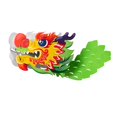 thumbnail image 1 of Paquete de material para hacer cabezas de dragón para niños, artesanía, regalo de cumpleaños, juguete de desarrollo para actividades del Dragon Boat F Verde, 1 of 8