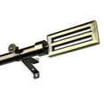 thumbnail image 2 of InStyleDesign  Cavalier Curtain Rod Cocoa 66 to 120 inches Brown Finish, 2 of 5