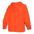 thumbnail image 3 of Women's Pressbox  Orange Oklahoma State Cowboys Nelson Arch Over Logo Long Sleeve Hooded Slub T-Shirt, 3 of 3