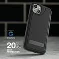 thumbnail image 6 of ZAGG Everest Snap iPhone 15 Plus Case with Kickstand for Phone - Drop Protection (20ft/6m) Triple-Layer Textured Cell Phone Case for iPhone 15 No-Slip Design MagSafe Phone Case, 6 of 9