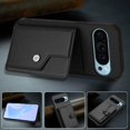 thumbnail image 2 of FOXDOCK Case for Google PIXEL 9 Pro RFID-Blocking Card Holder - Stylish Button Closure Design, 2 of 4
