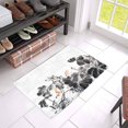 thumbnail image 3 of MKHERT Abstract Lotus Traditional Oriental Chinese Ink and Wash Painting Doormat Rug Home Decor Floor Mat Bath Mat 23.6x15.7 inch, 3 of 3