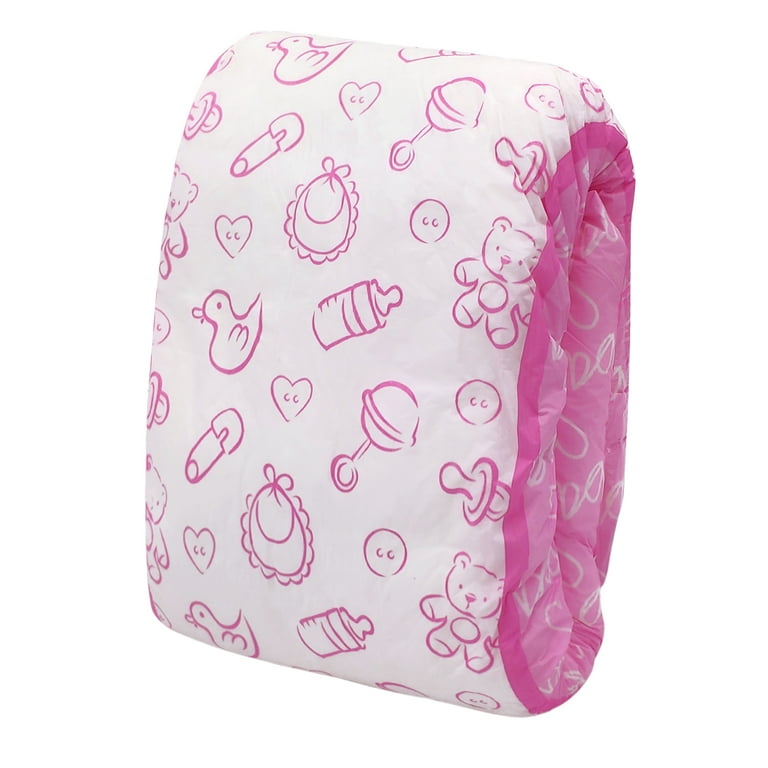 Littleforbig Leak Proof Adult Diaper with Baby Printed