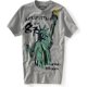 thumbnail image 1 of Aeropostale - Camiseta gráfica para hombre, color gris, extragrande, 1 of 1