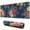 Pioneer Flower Floral-1, variant on Long Mouse Pads for Desk,Pioneer Flower Floral Print Pattern Desk Mats on Top Of Desks, Desk Mouse Pad Extra Large with 3mm Non-Slip Base and Stitched Edge for Gaming,Office,Work,Home 31.5"x11.8"